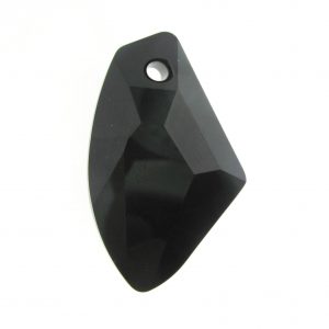 6656 - 27mm Swarovski Galactic Vertical Pendant - Jet