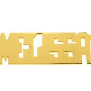 # 9616 - 14K Gold Filled Name Plate For Necklace - MELISSA # 9616 - 14K Gold Filled Name Plate For Necklace - MELISSA