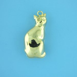 1791 - 15x32mm 14K Gold Filled Pendant - Cat 1791 - 15x32mm 14K Gold Filled Pendant - Cat