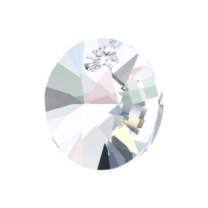 6200/6428 - 12mm Swarovski Rivoli Pendant - Crystal AB
