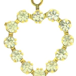 37212 - Swarovski Multi Stone Heart - Crystal 37212 - Swarovski Multi Stone Heart - Crystal