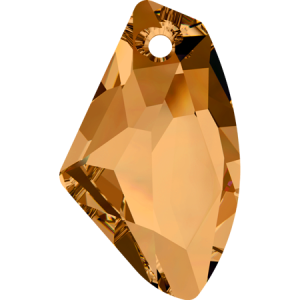 6656 - 19mm Swarovski Galactic Vertical Pendant - Copper