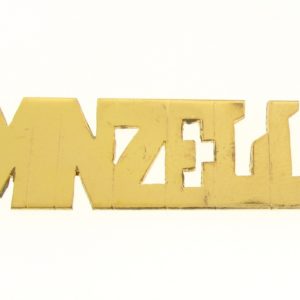 # 9639 - 14K Gold Filled Name Plate For Necklace - Minzell # 9639 - 14K Gold Filled Name Plate For Necklace - Minzell