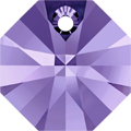 # 6401 - 12mm Swarovski Octagon Pendant - Tanzanite