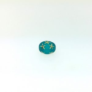 9025 - 8x11mm Oval Star Beads - Blue Zircon 9025 - 8x11mm Oval Star Beads - Blue Zircon