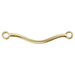 1746 - 1x22mm Gold Filled Spiral Tube With Closed Jump Rings 1746 - 1x22mm Gold Filled Spiral Tube With Closed Jump Rings