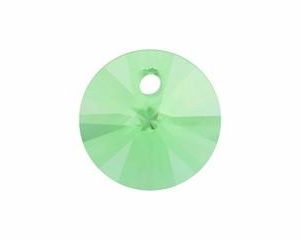 6200/6428 - 6mm Swarovski Rivoli Pendant - Chrysolite 6200/6428 - 6mm Swarovski Rivoli Pendant - Chrysolite