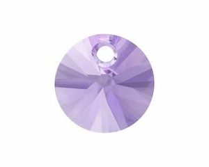 6200/6428 - 6mm Swarovski Rivoli Pendant - Violet 6200/6428 - 6mm Swarovski Rivoli Pendant - Violet