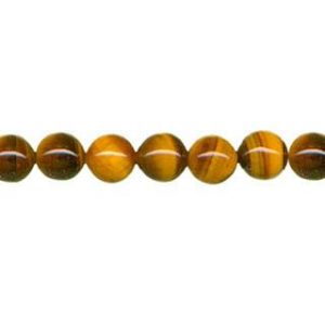 9107 - 4mm Tiger Eye - 16'' Strand