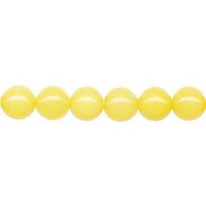 9102 - 4mm Yellow Jade - 16'' Strand