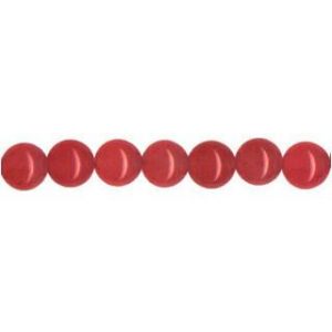 9109 - 4mm Red Jade - 16'' Strand