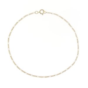 # 2329 - 14K/20 Gold Filled Thin Figaro Chain For Bracelet # 2329 - 14K/20 Gold Filled Thin Figaro Chain For Bracelet