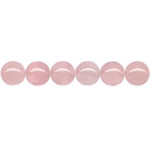 9119 - 6mm Rose Quartz Stone Beads - 16" Strand