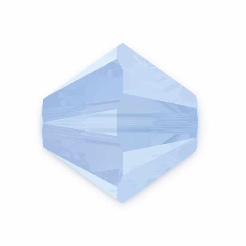 5301/5328 - 5mm Swarovski Bicone Crystal Bead - Air Blue Opal 5301/5328 - 5mm Swarovski Bicone Crystal Bead - Air Blue Opal