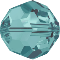 5000 - 6mm Swarovski Round Crystal Bead - Blue Zircone 5000 - 6mm Swarovski Round Crystal Bead - Blue Zircone