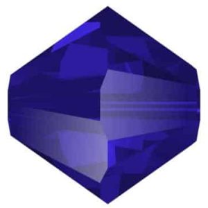 5301/5328 - 8mm Swarovski Bicone Crystal Bead - Cobalt Blue 5301/5328 - 8mm Swarovski Bicone Crystal Bead - Cobalt Blue