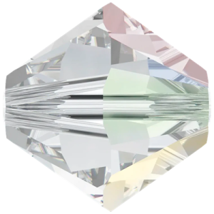 5301/5328 - 4mm Swarovski Bicone Bead - Crystal AB 5301/5328 - 4mm Swarovski Bicone Bead - Crystal AB