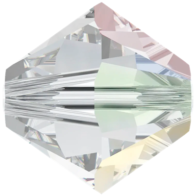 5301/5328 - 4mm Swarovski Bicone Bead - Crystal AB 5301/5328 - 4mm Swarovski Bicone Bead - Crystal AB