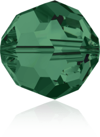 5000 - 6mm Swarovski Round Crystal Bead - Emerald 5000 - 6mm Swarovski Round Crystal Bead - Emerald