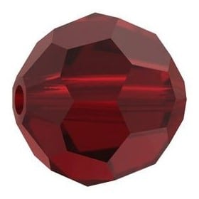 5000 - 6mm Swarovski Round Crystal Bead - Garnet 5000 - 6mm Swarovski Round Crystal Bead - Garnet
