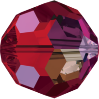 5000 - 7mm Swarovski Round Crystal Bead - Light Siam AB 5000 - 7mm Swarovski Round Crystal Bead - Light Siam AB