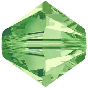 5301/5328 - 8mm Swarovski Bicone Crystal Bead - Peridot 5301/5328 - 8mm Swarovski Bicone Crystal Bead - Peridot