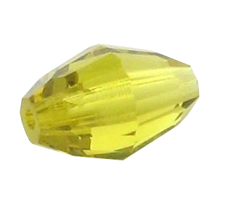 5200 - 9x6mm Swarovski Crystal Oval Bead - Lime 5200 - 9x6mm Swarovski Crystal Oval Bead - Lime