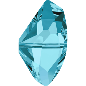 5556 - 11x19mm Swarovski Galactic Bead - Aquamarine 5556 - 11x19mm Swarovski Galactic Bead - Aquamarine