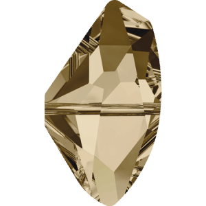 5556 - 15x27mm Swarovski Galactic Bead - Golden Shadow 5556 - 15x27mm Swarovski Galactic Bead - Golden Shadow