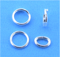 Sterling Silver Jump and Split Rings