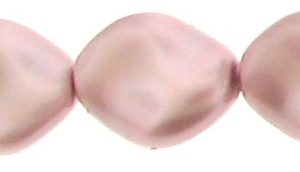 5826 - 9x8mm Swarovski Curved Pearl - Powder Rose 5826 - 9x8mm Swarovski Curved Pearl - Powder Rose
