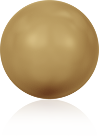5810 – 12mm Swarovski Round – Gold Pearl 5810 – 12mm Swarovski Round – Gold Pearl