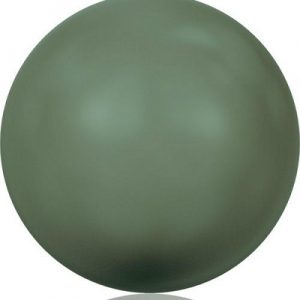 5810 – 12mm Swarovski Round – Dark Green Pearl 5810 – 12mm Swarovski Round – Dark Green Pearl