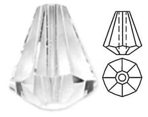 5400 - 8x7mm Swarovski Cone Bead - Crystal 5400 - 8x7mm Swarovski Cone Bead - Crystal