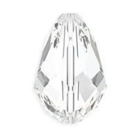 5500 – 10.5x7mm Swarovski Teardrop Bead – Crystal
