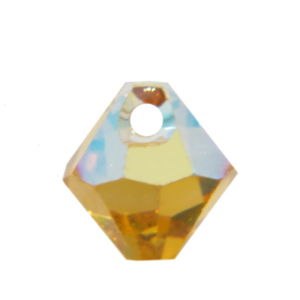 8mm - 6301 Top Hole Charms AB