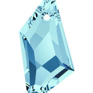 6670 - 18mm Swarovski De-Art Pendant - Aquamarine