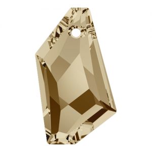 6670 - 18mm Swarovski De-Art Pendant - Golden Shadow