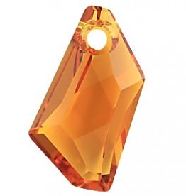 6670 - 18mm Swarovski De-Art Pendant - Topaz 6670 - 18mm Swarovski De-Art Pendant - Topaz