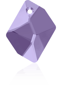 6680 - 20mm Swarovski Cosmic Pendant - Violet