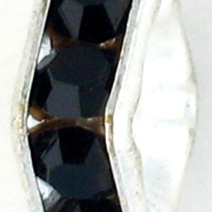 9851S - 4mm Rhinestone Squaredelle Silver Plated - Garnet 9851S - 4mm Rhinestone Squaredelle Silver Plated - Garnet