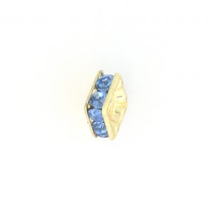 9852 – 6mm Rhinestone Squaredelle Gold Plated – Light Sapphire 9852 – 6mm Rhinestone Squaredelle Gold Plated – Light Sapphire
