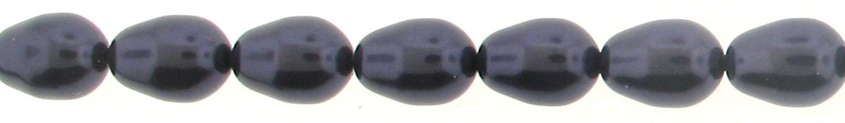 5821 - 11x8mm Swarovski Pear Shaped Pearl - Dark Purple 5821 - 11x8mm Swarovski Pear Shaped Pearl - Dark Purple
