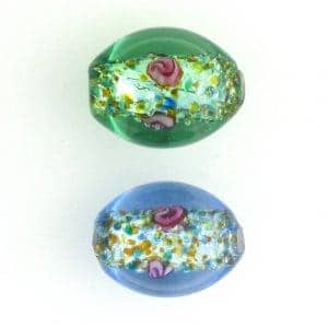 Oval Lamp Beads 6215L 15x11mm