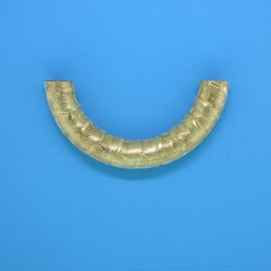 463 - 5x30mm Gold Filled Curved Tube 463 - 5x30mm Gold Filled Curved Tube
