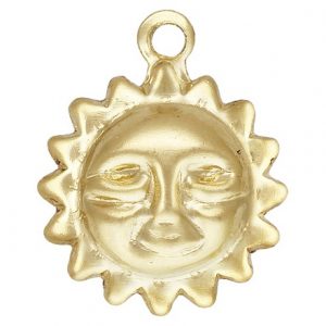 12210- 14K Gold Filled 8.0mm Sun Charm 12210- 14K Gold Filled 8.0mm Sun Charm
