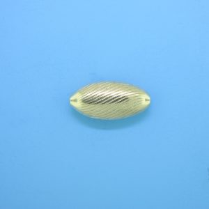 1112 - 10x20mm Gold Filled Flat Oval Bead 1112 - 10x20mm Gold Filled Flat Oval Bead