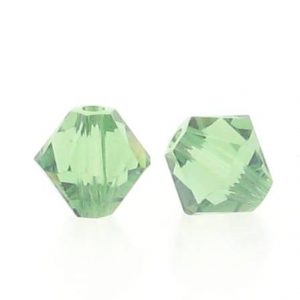 5301/5328 - 3mm Swarovski Bicone Crystal Bead - Erinite 5301/5328 - 3mm Swarovski Bicone Crystal Bead - Erinite