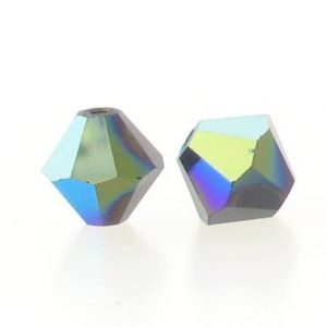 5301/5328 - 5mm Swarovski Bicone Crystal Bead - Garnet AB 5301/5328 - 5mm Swarovski Bicone Crystal Bead - Garnet AB