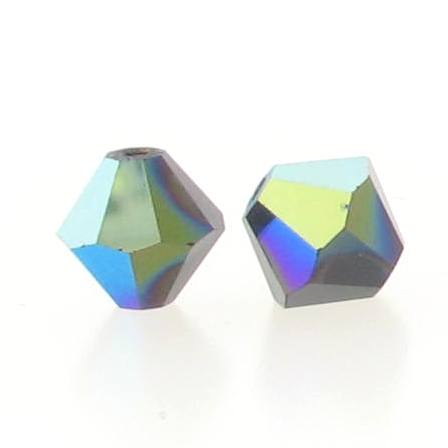 5301/5328 - 5mm Swarovski Bicone Crystal Bead - Garnet AB 5301/5328 - 5mm Swarovski Bicone Crystal Bead - Garnet AB